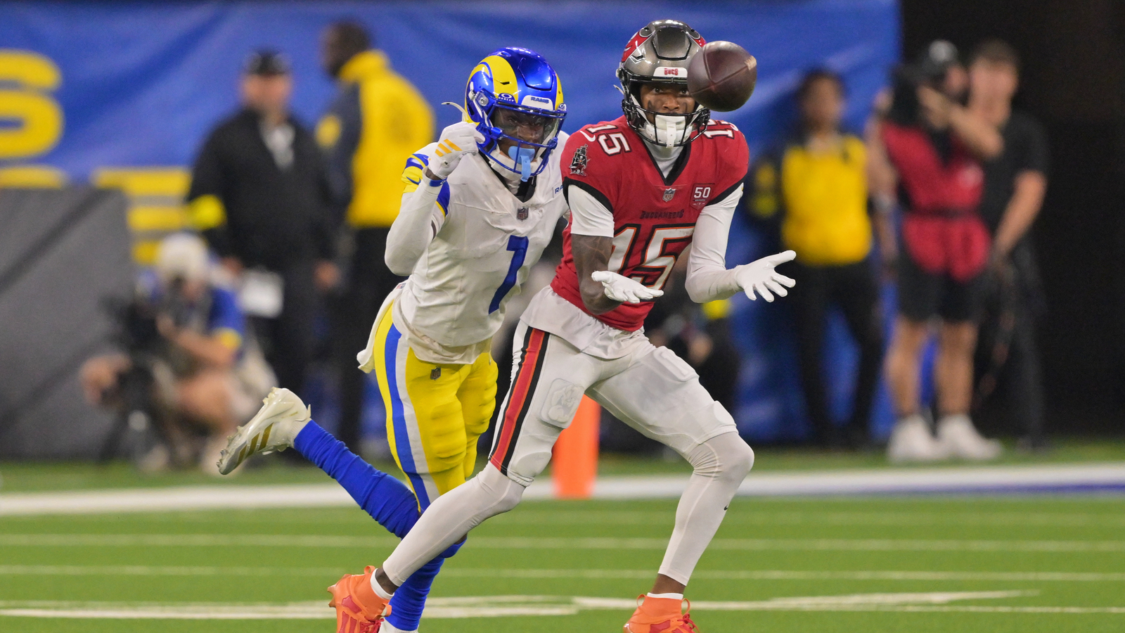 Buccaneers Hit With More Receiver Injury Concerns as Tez Johnson, David Sills Exit Practice