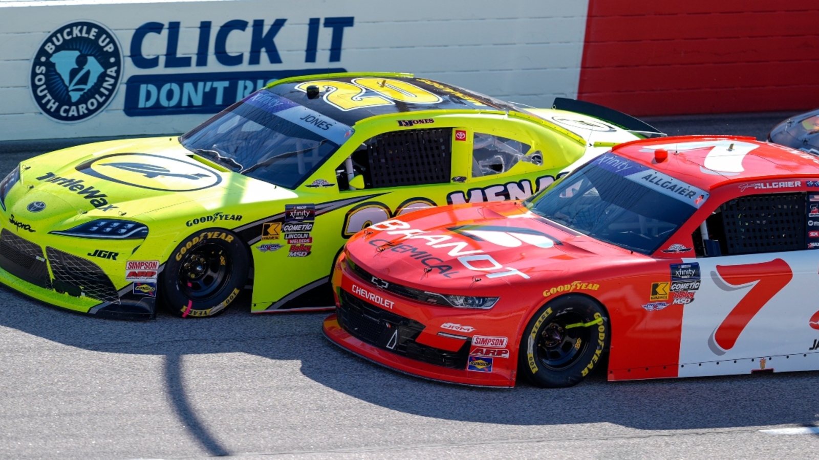 Brandon Jones wins Xfinity Series race at Darlington, breaks three year winless streak