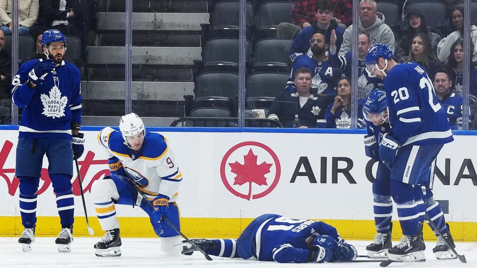 John Tavares Sidelined Week-to-Week with Lower-Body Injury