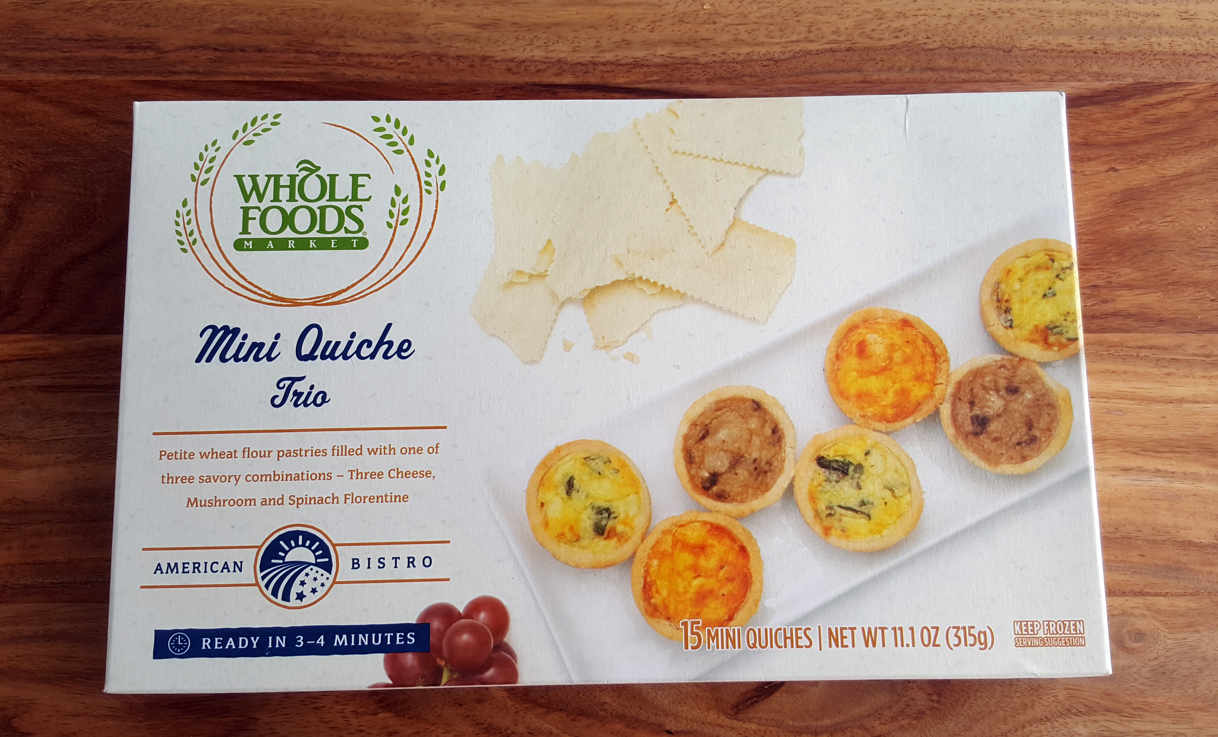 Whole Foods Mini Quiche Trio Whole Foods Mini Quiche Trio