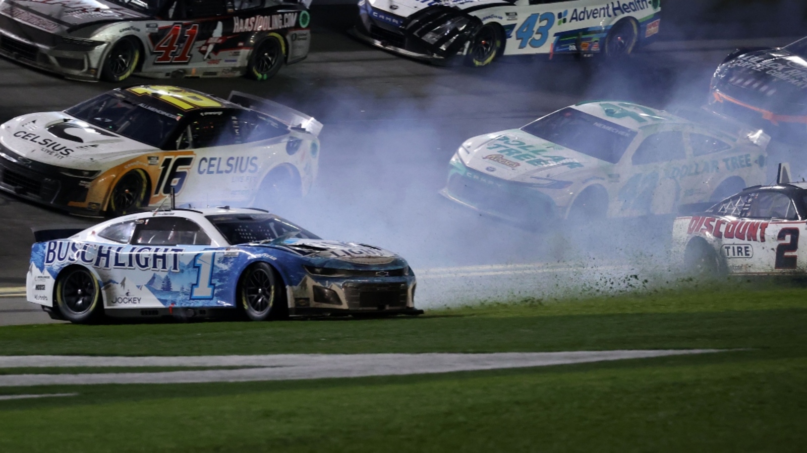Ross Chastain offers no apologies for late Daytona 500 wreck, racing for win at white flag