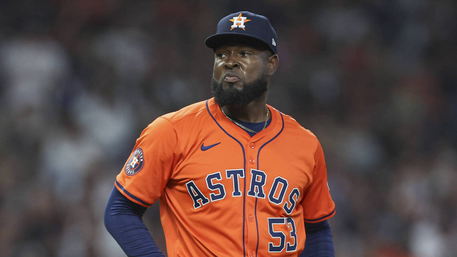 Astros lose another starting pitcher to injury
