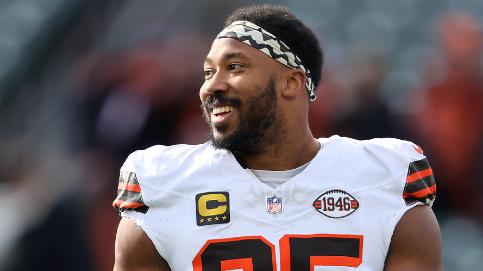 NFL media personality seems to take shot at Myles Garrett after Steelers get T.J. Watt deal done