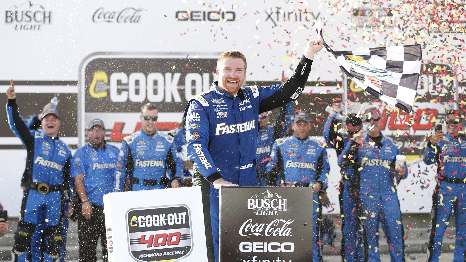 Buescher goes back-to-back with dramatic Cup victory at Michigan