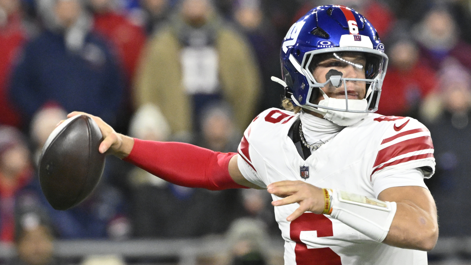 Giants interim OC shares familiar warning for rookie QB Jaxson Dart