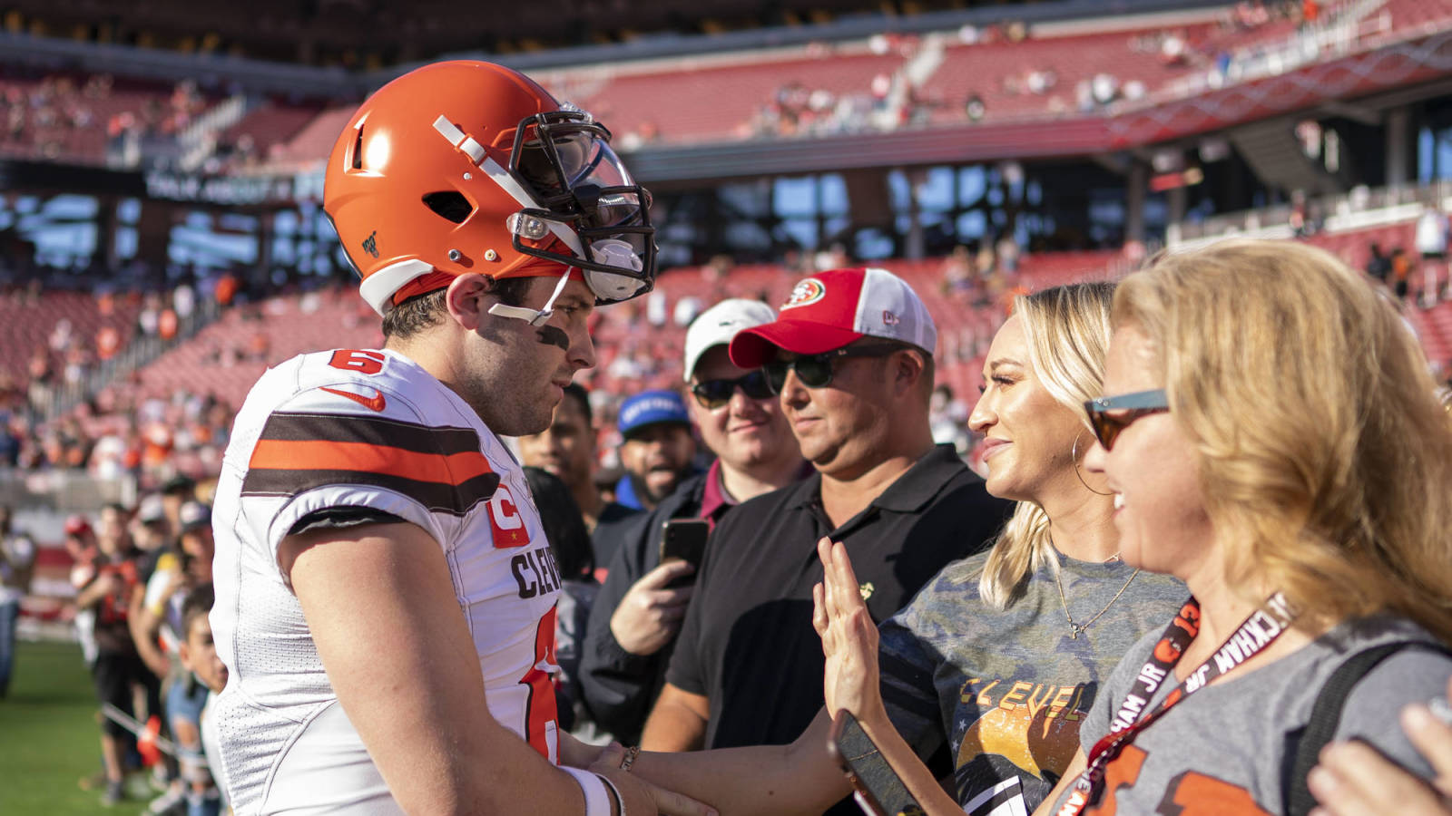 Baker Mayfield S Wife Emily Trolls Stephen A Smith Over Criticism Yardbarker
