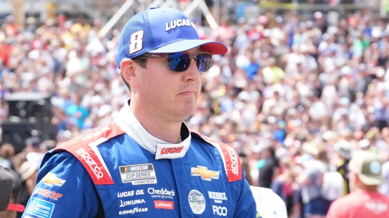Kyle Busch’s hilarious first attempt in midget car nearly ends in disaster: ‘My ass is stuck’