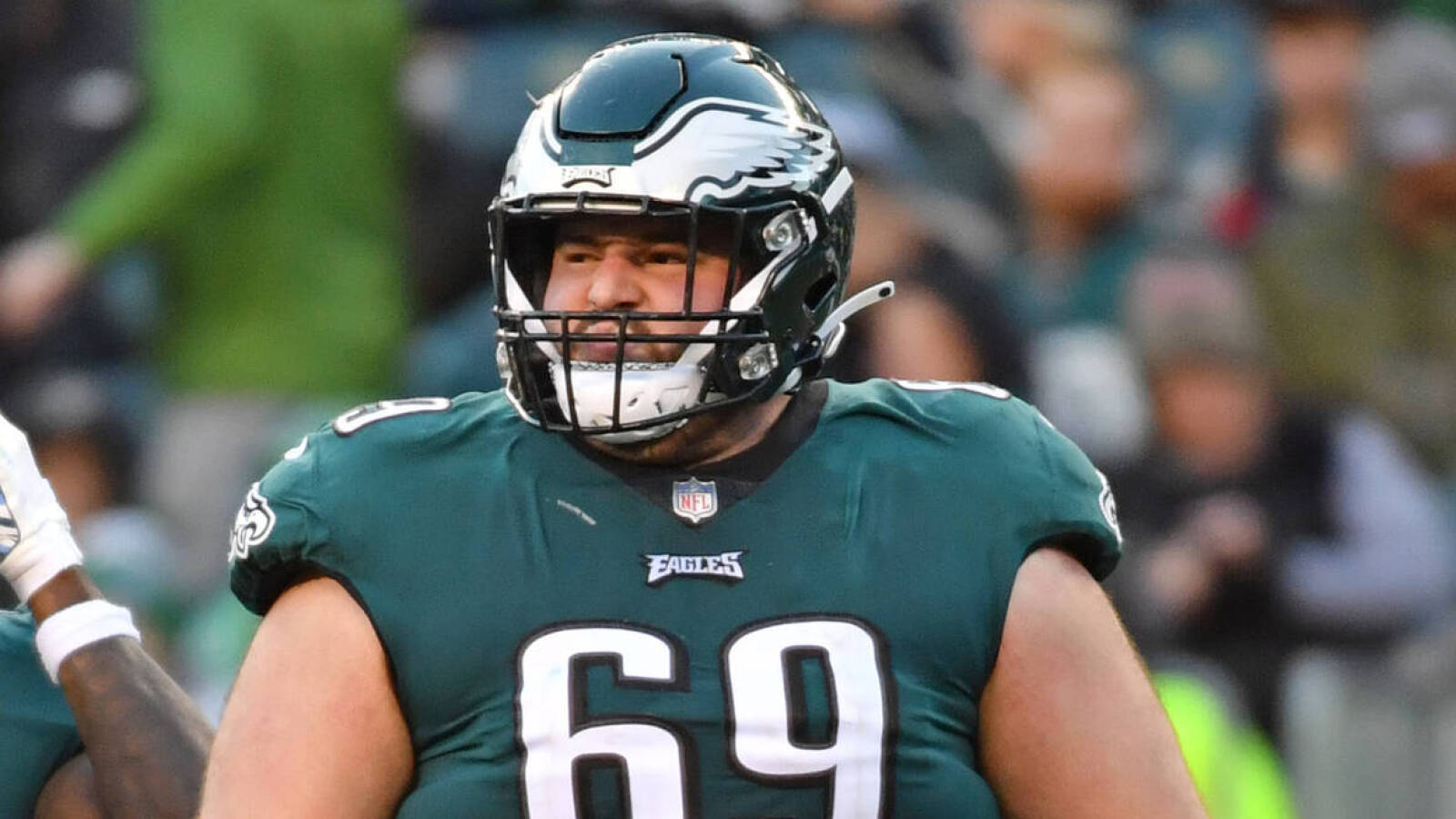 Eagles’ Landon Dickerson discusses possibly replacing Jason Kelce