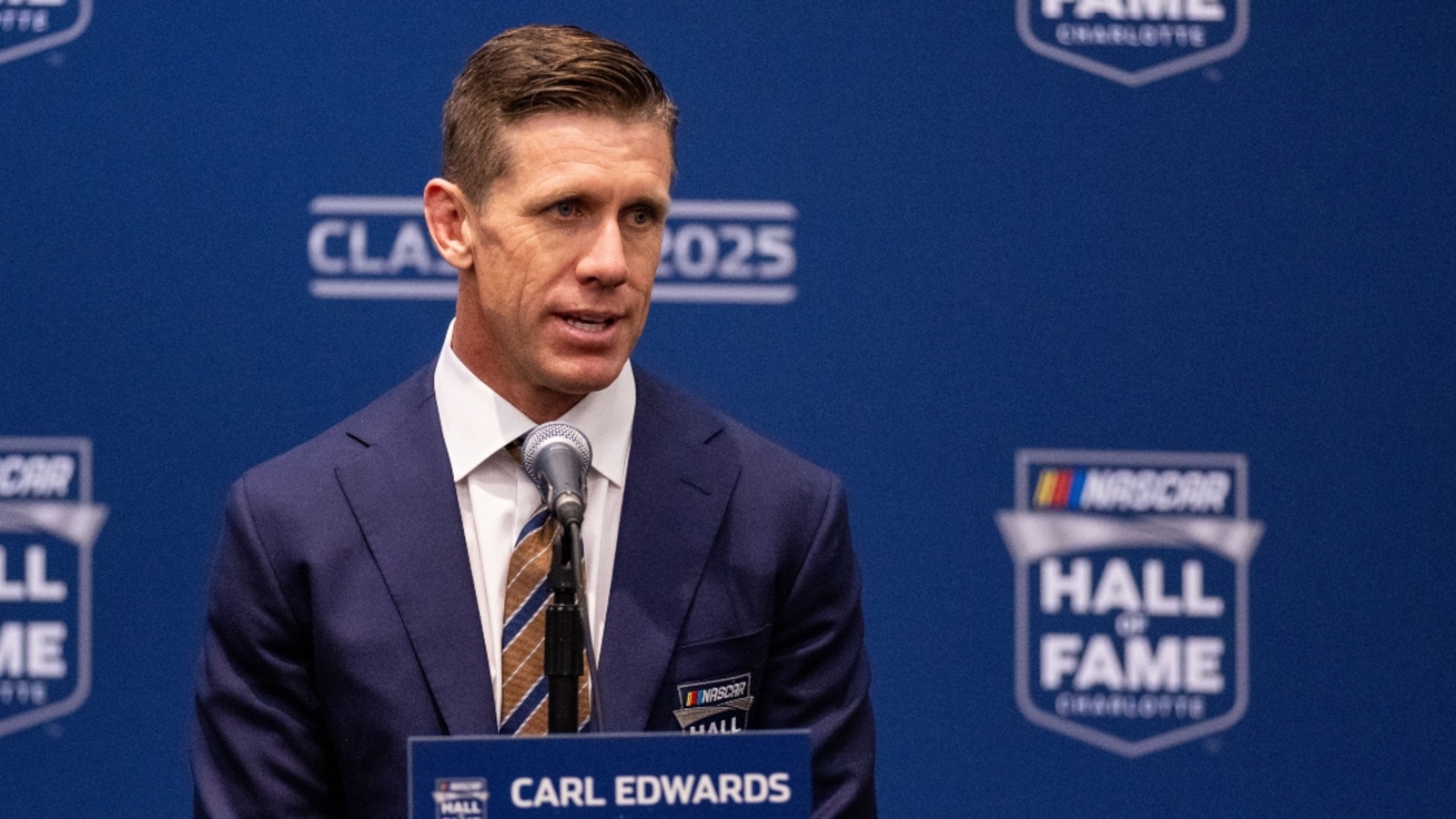 Carl Edwards reacts to joining Prime Video broadcast, addresses possible NASCAR return after Kyle Larson offer
