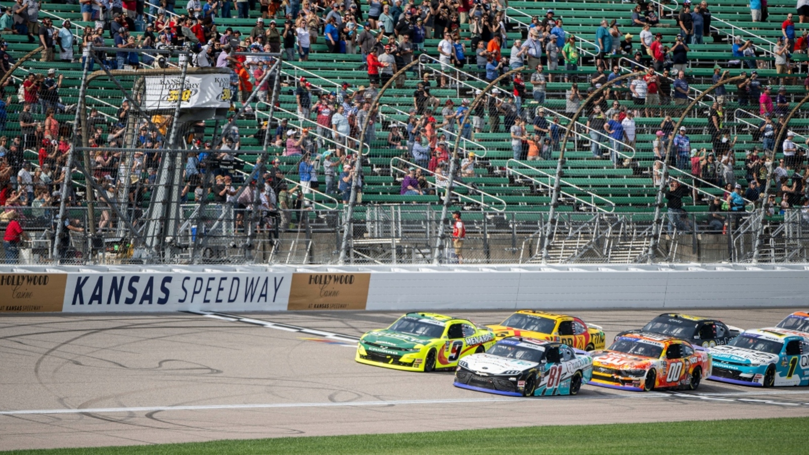Brandon Jones wins Kansas pole, full NASCAR Xfinity Series qualifying results