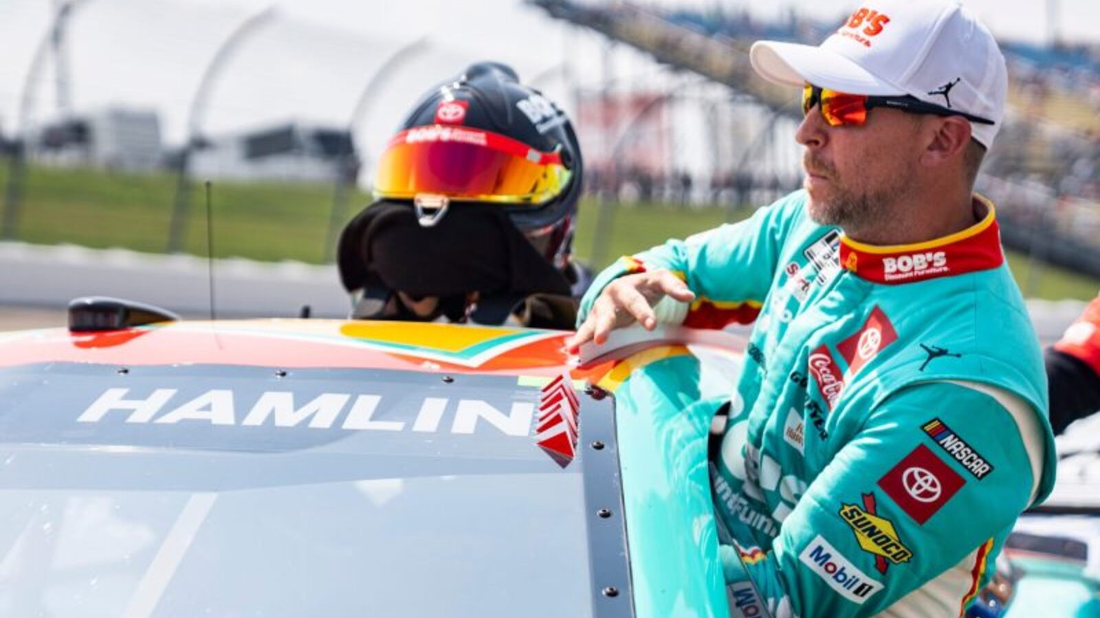 Denny Hamlin Slams Chase Elliott and Kyle Larson Post-Iowa