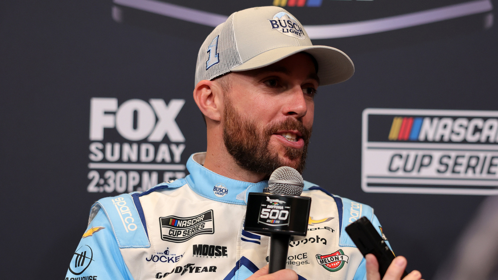 Ross Chastain set in motion a long-awaited superspeedway defeat for Austin Hill
