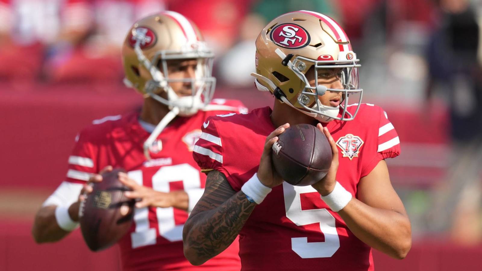 49ers QB Jimmy Garoppolo ruled out; Trey Lance to start at Cardinals - NewsOpener 49ers QB Jimmy Garoppolo ruled out; Trey Lance to start at Cardinals