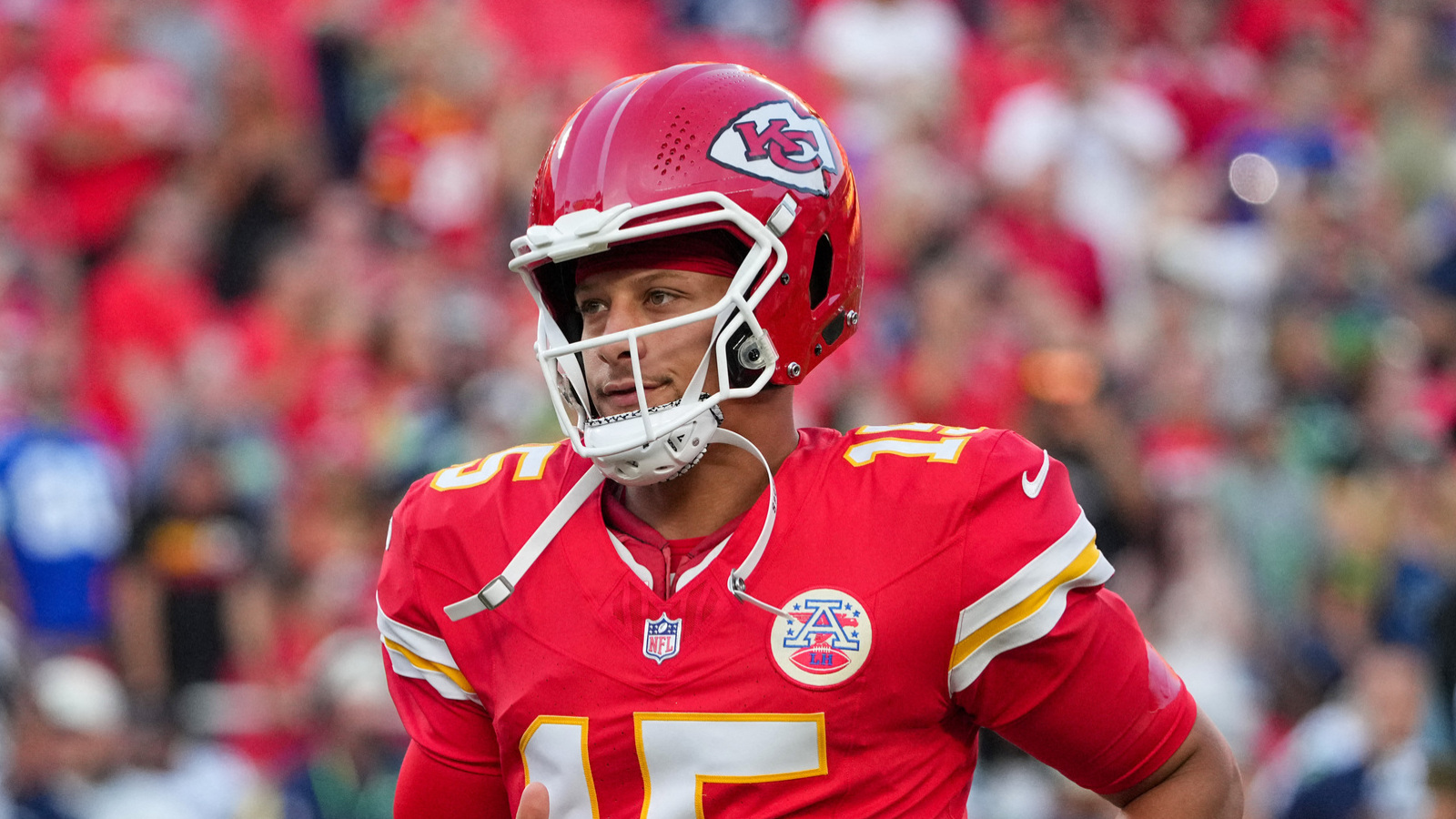 Patrick Mahomes showing no fear as he prepares to return from ACL/LCL tear