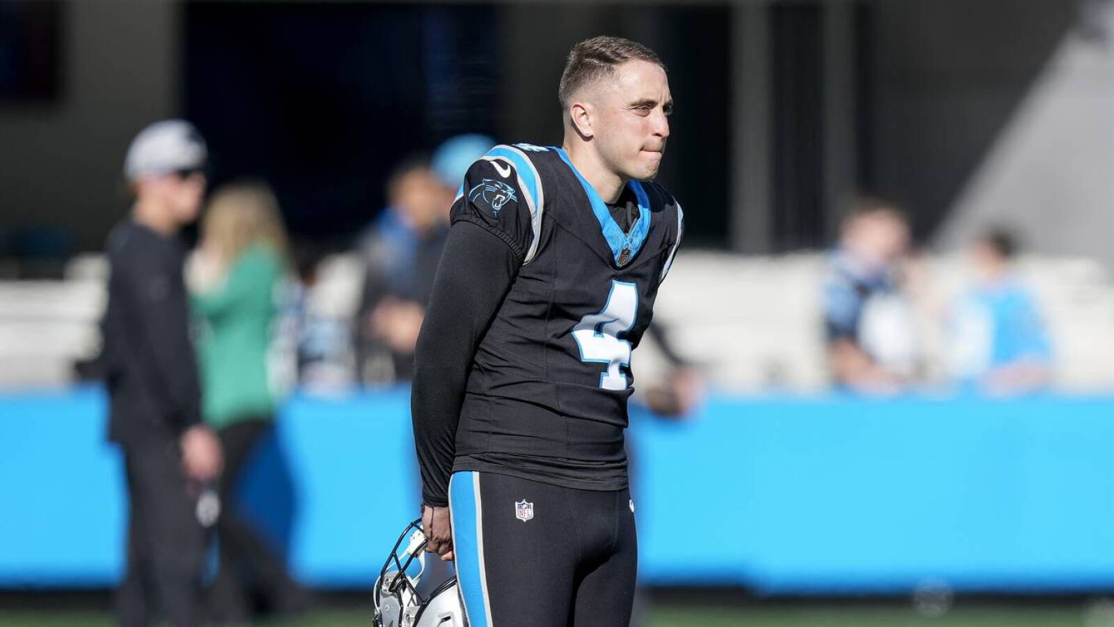 Panthers kicker absent from OTAs