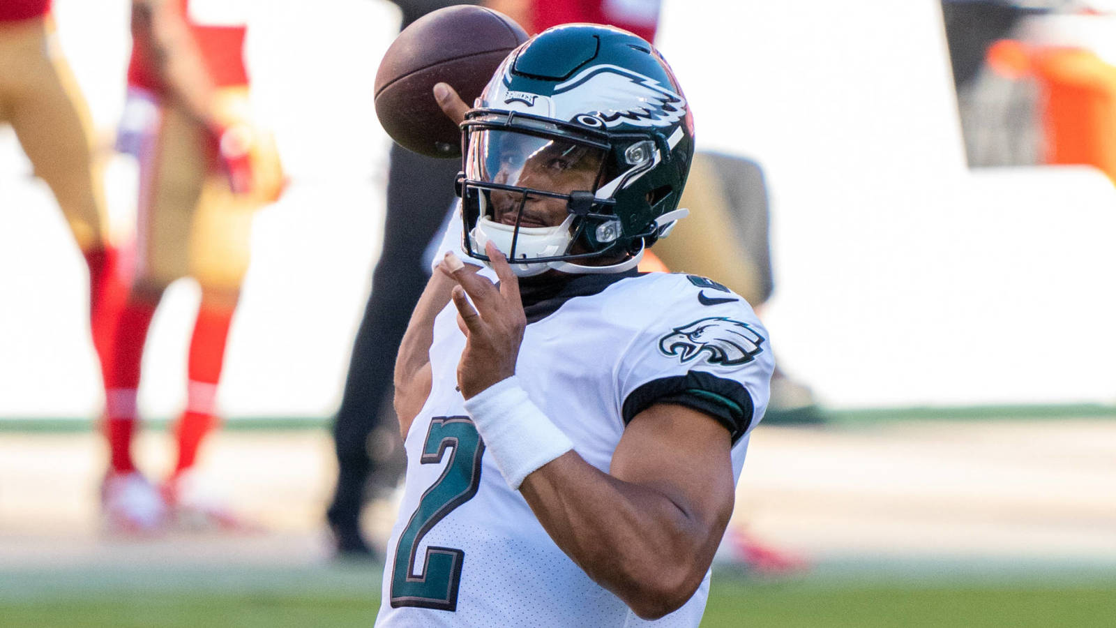 jalen hurts eagles jersey