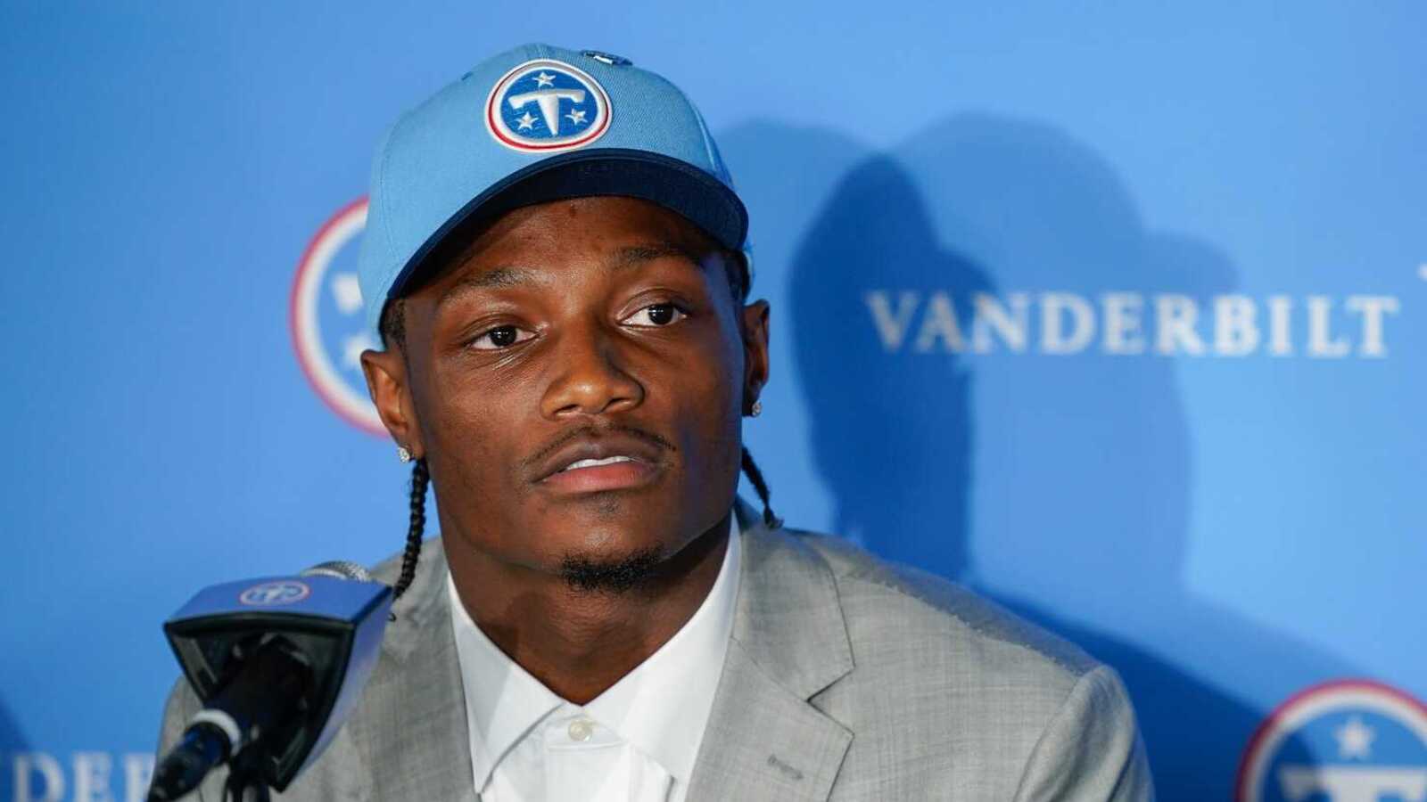 Titans OC Brian Daboll sends warning to Carnell Tate after controversial draft selection