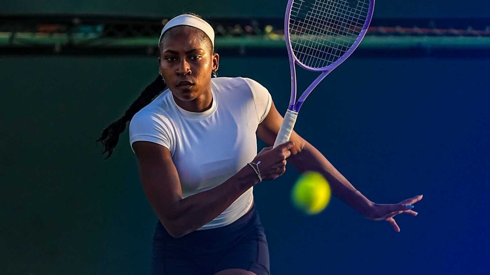 Coco Gauff Defeats Kamilla Rakhimova At Indian Wells