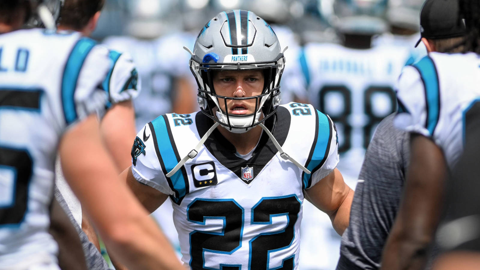 Panthers star RB Christian McCaffrey returns to practice ahead of Eagles game