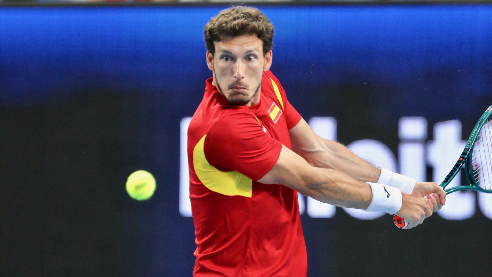 Watch: Pablo Carreno Busta pushes chair umpire during Challenger event in Girona