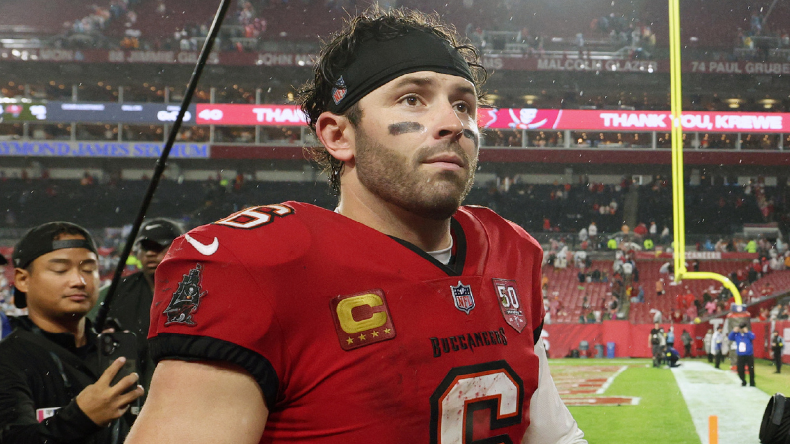 Buccaneers head coach Todd Bowles shares warning for Baker Mayfield amid contract uncertainty
