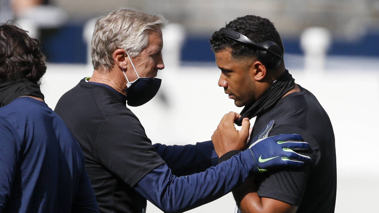 Russell Wilson, Pete Carroll 'still friends' after trade rumors