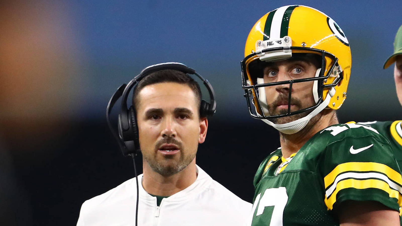 Matt Lafleur Has Had Enough Of Aaron Rodgers Act Yardbarker