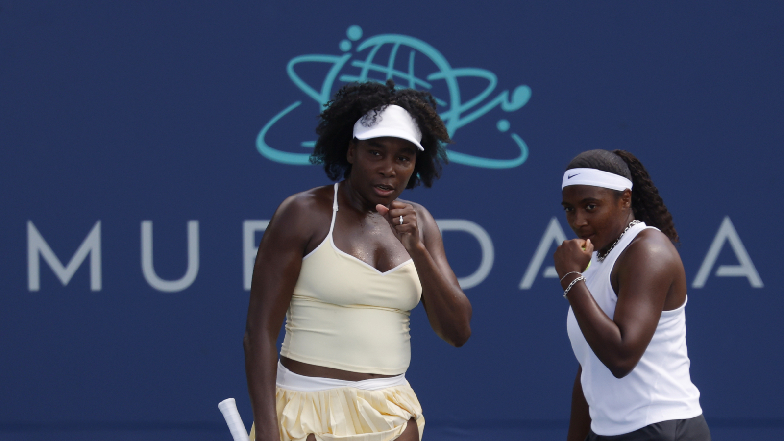 'I think Serena was just in the way': Venus Williams takes hilarious jab at sister after winning doubles return