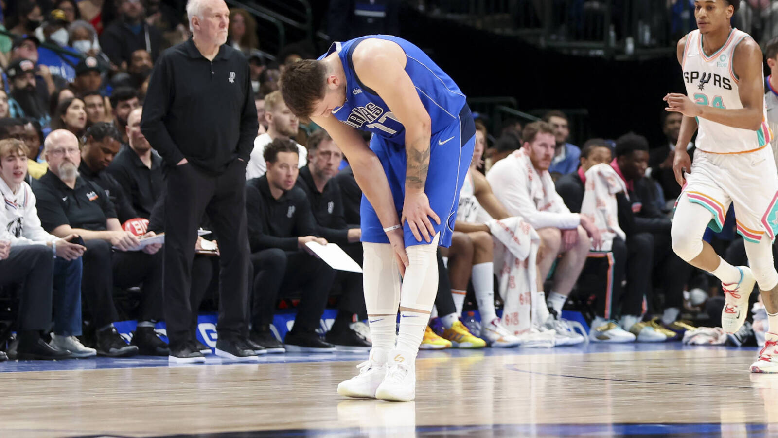 Mavericks' Luka Doncic diagnosed with calf strain after undergoing MRI