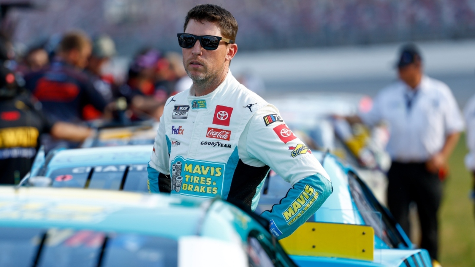 Denny Hamlin says Ricky Stenhouse Jr. had to fight Kyle Busch after his previous comments