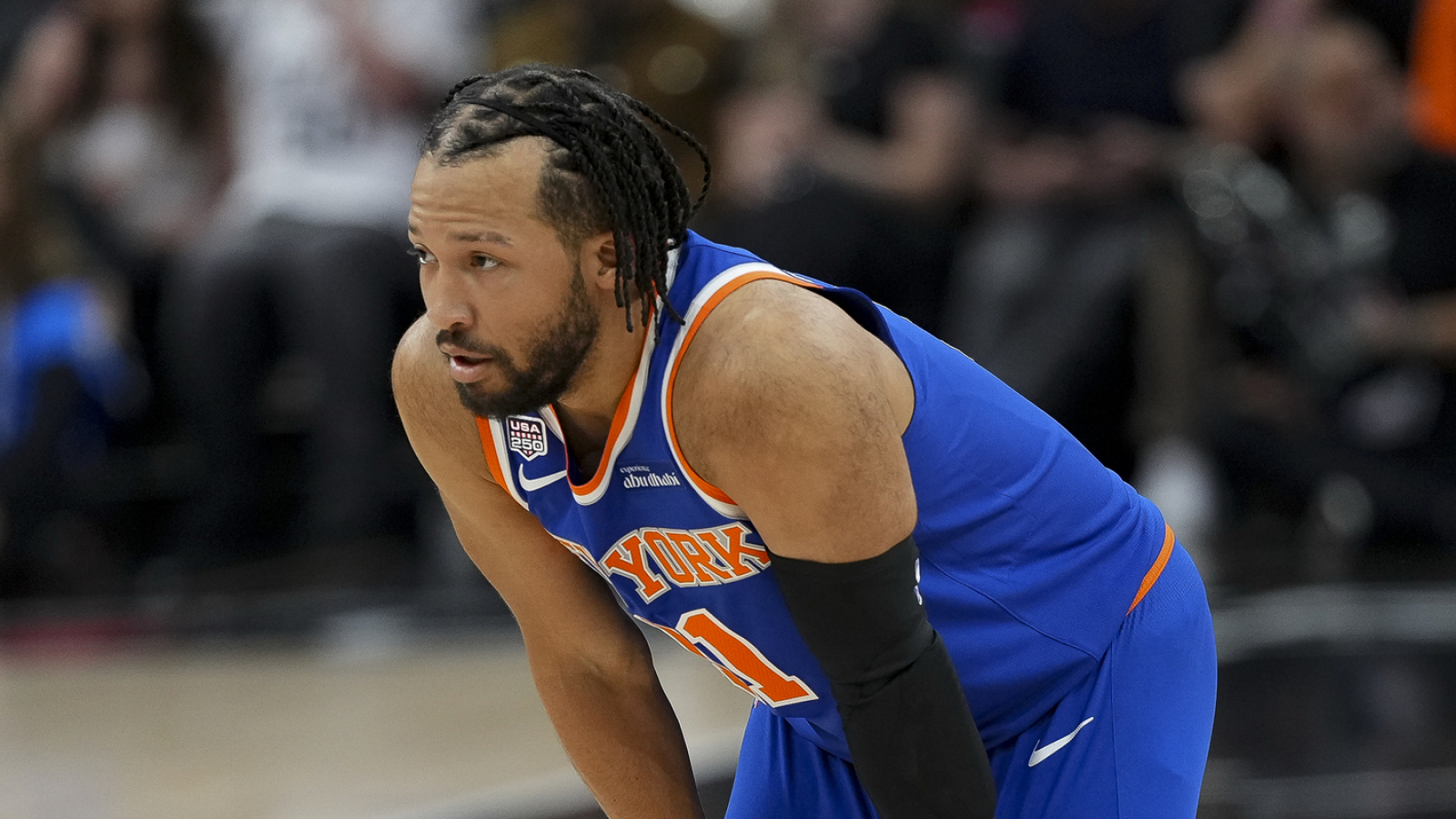 Jalen Brunson goes viral for unforgettable moment at Knicks-Spurs NBA Finals Game 2