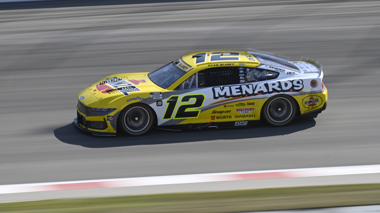 Ryan Blaney fuming after being spun by Kyle Larson during Gateway playoff race