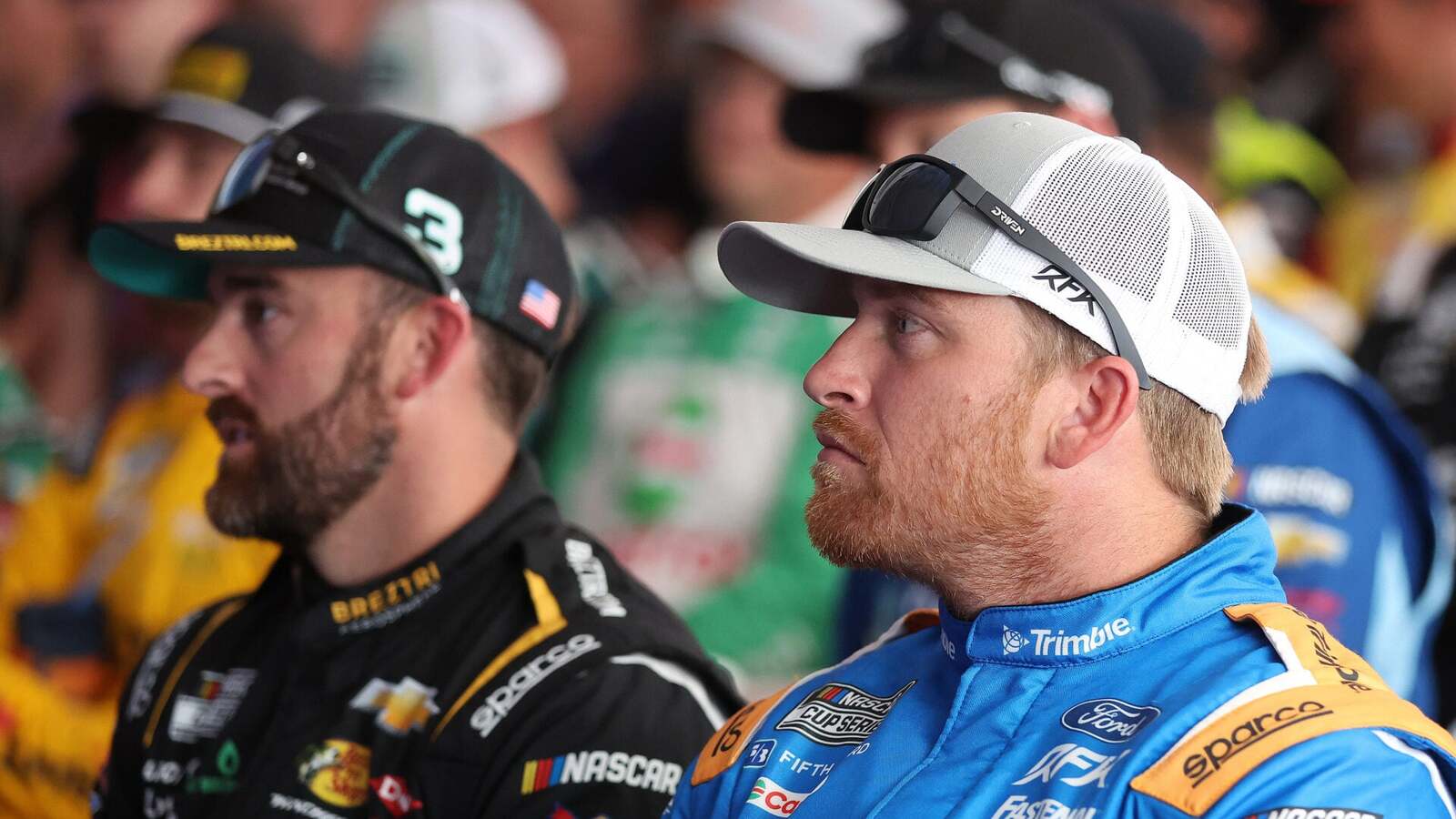 Austin Dillon and Chris Buescher explain how they addressed Cracker Barrel 400 incident