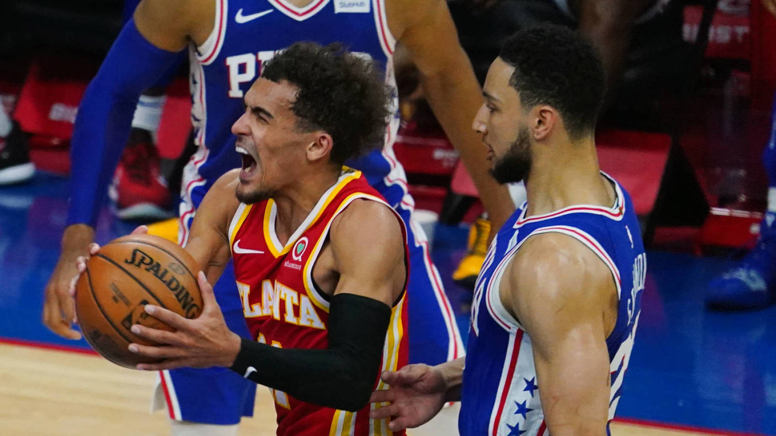 Ben Simmons welcomes challenge of guarding Hawks' Trae Young in Game 2