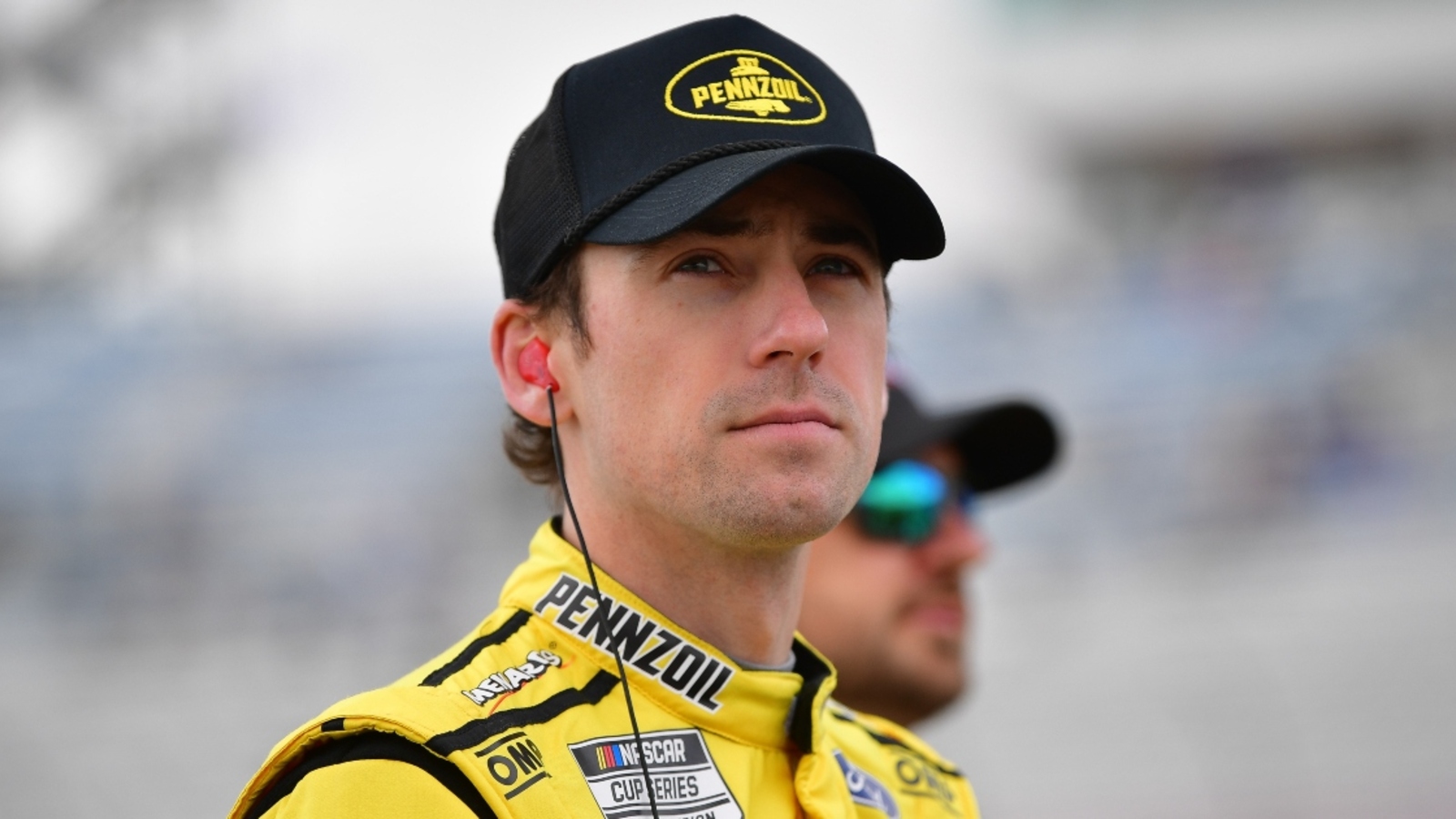 Denny Hamlin jokes Ryan Blaney ‘needs some therapy’ for anger issues on the radio