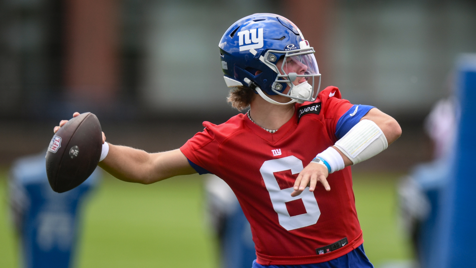 Joe Schoen addresses narratives about Giants drafting Jaxson Dart over Shedeur Sanders
