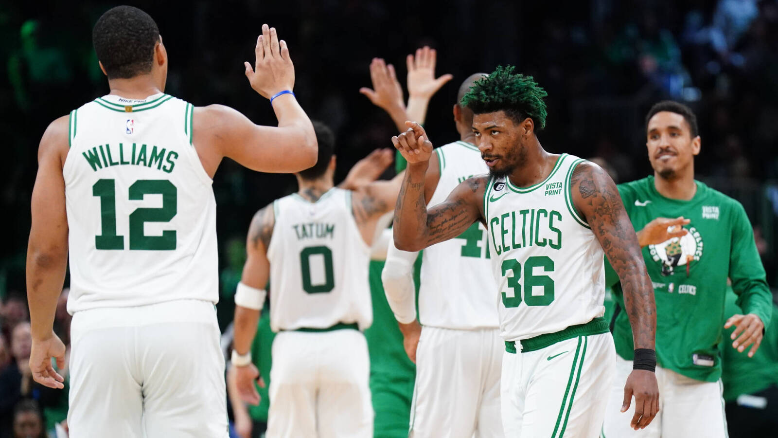 Batman effect lifts Celtics to NBA's best record