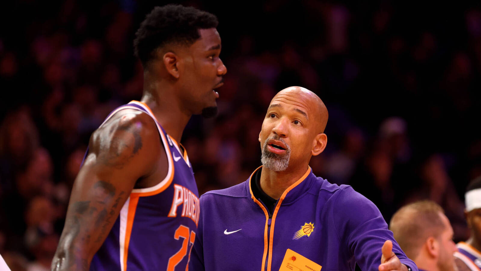 Suns' Deandre Ayton speaks out on incident with Monty Williams during Wizards game