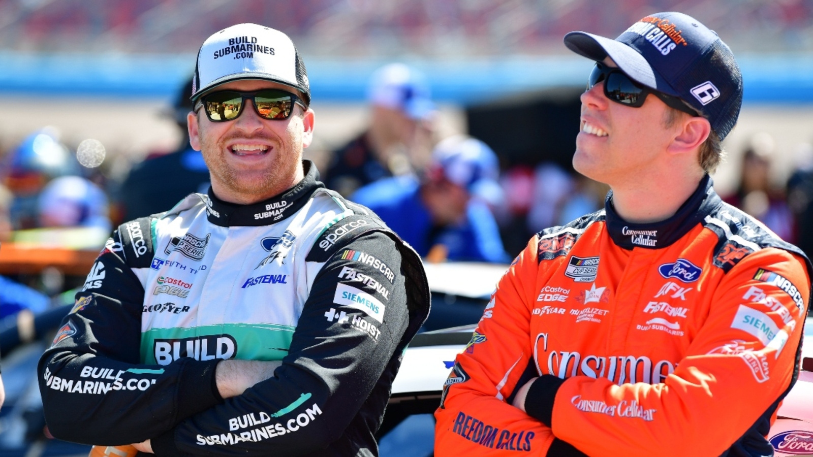 Brad Keselowski praises Chris Buescher as ‘best road course racer in Cup’ after COTA