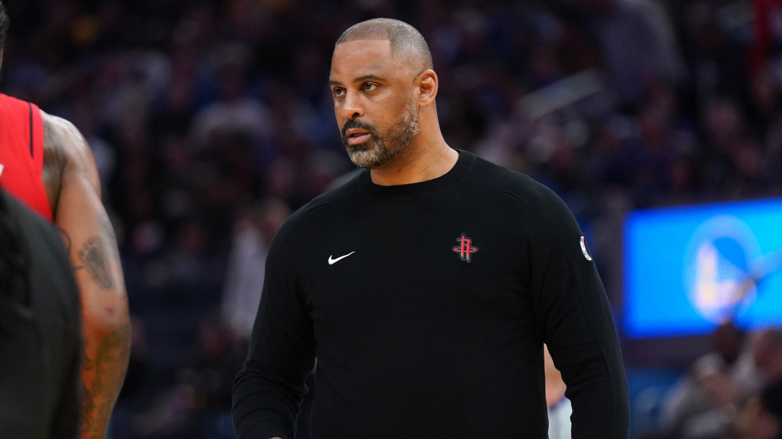 Rockets' Ime Udoka issues response to ‘crying’ Stephen Curry after heated moment