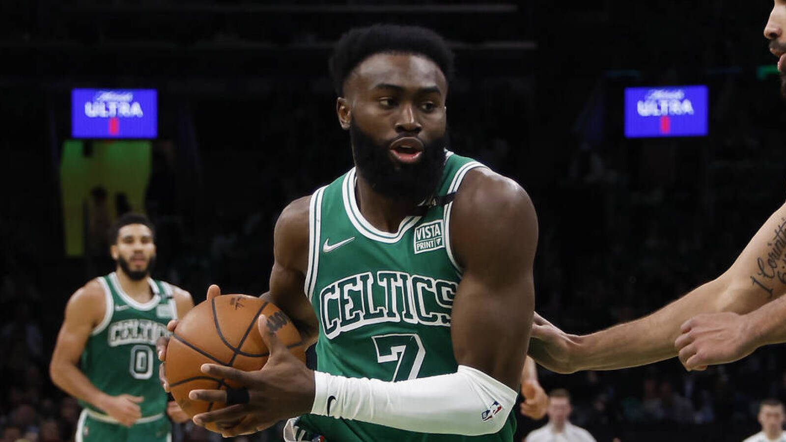 Celtics' Jaylen Brown declines to comment on vaccination status