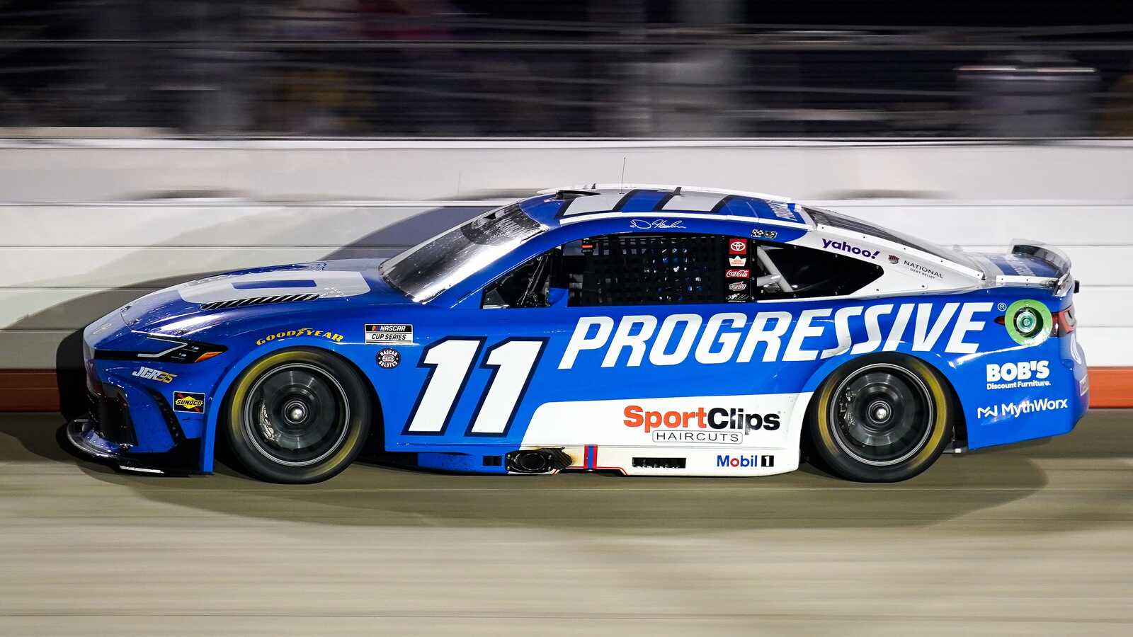 Denny Hamlin collects on bet with Tyler Reddick, gets ‘Denny Bros’ sticker on No. 45 car