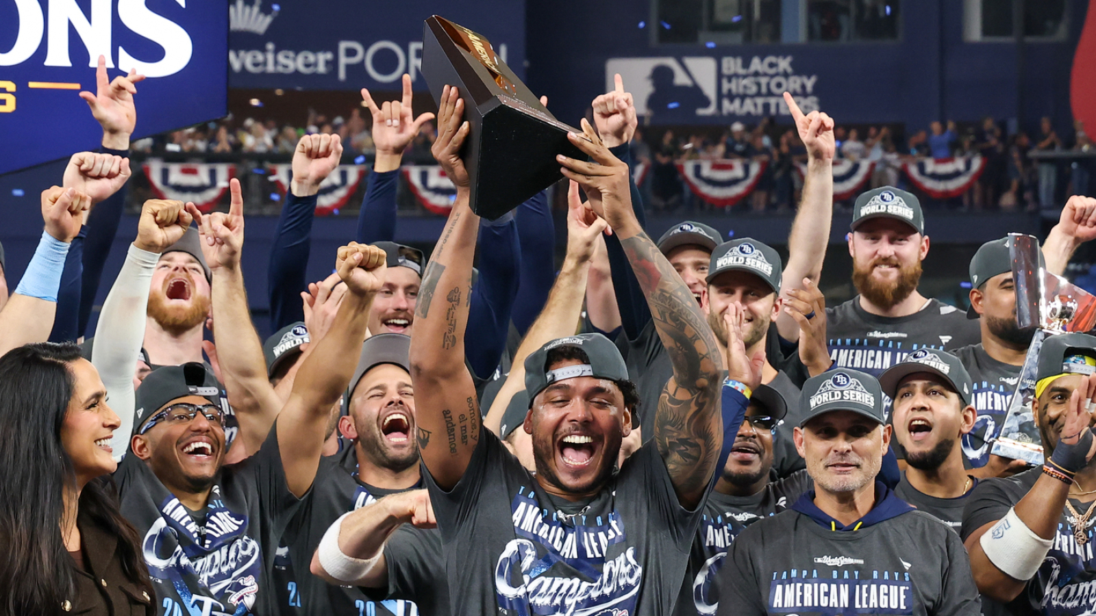 Rays Clinch World Series Berth Behind Peralta's ALCS MVP Performance