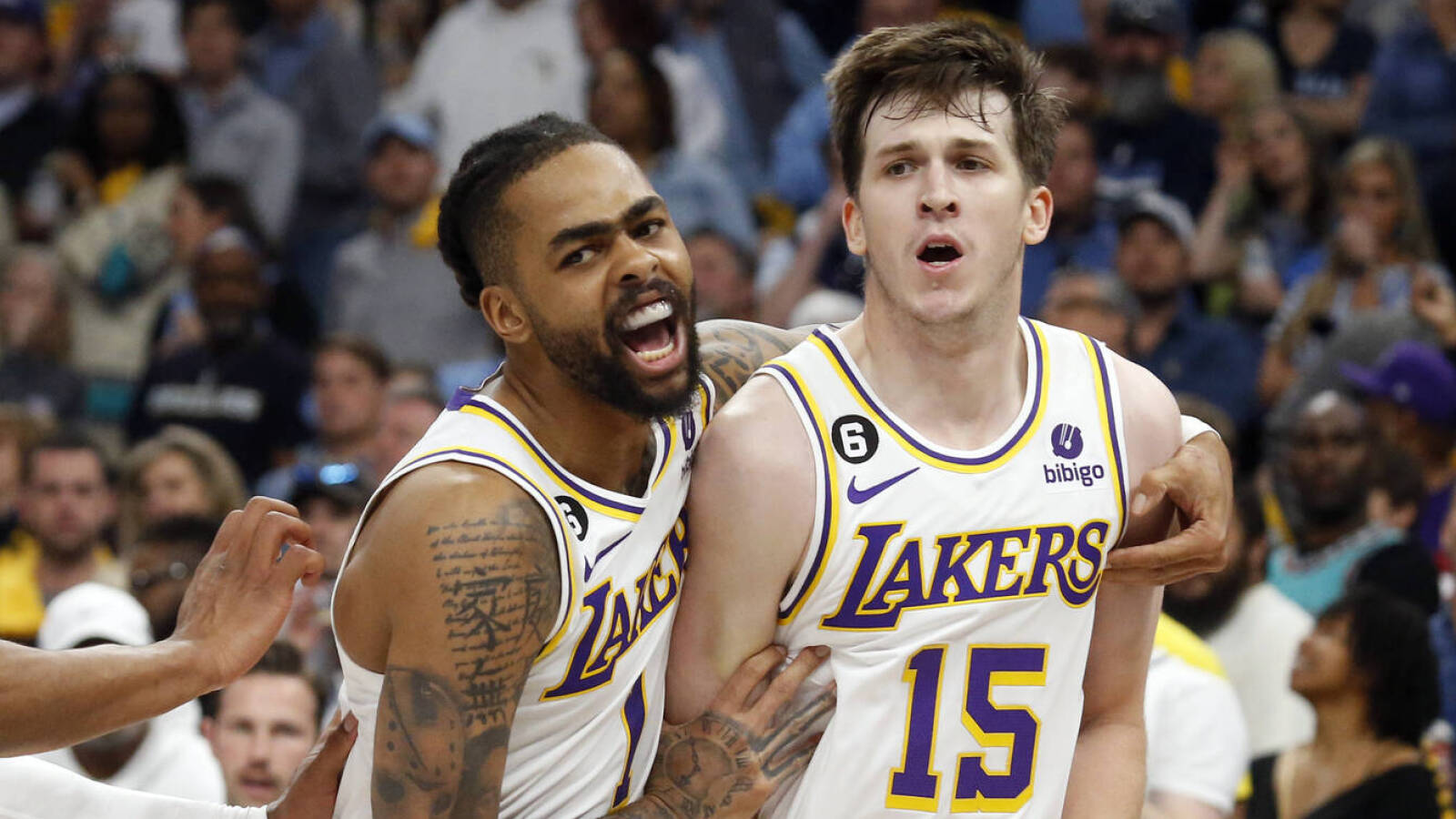 Austin Reaves wants D'Angelo Russell to remain with Lakers