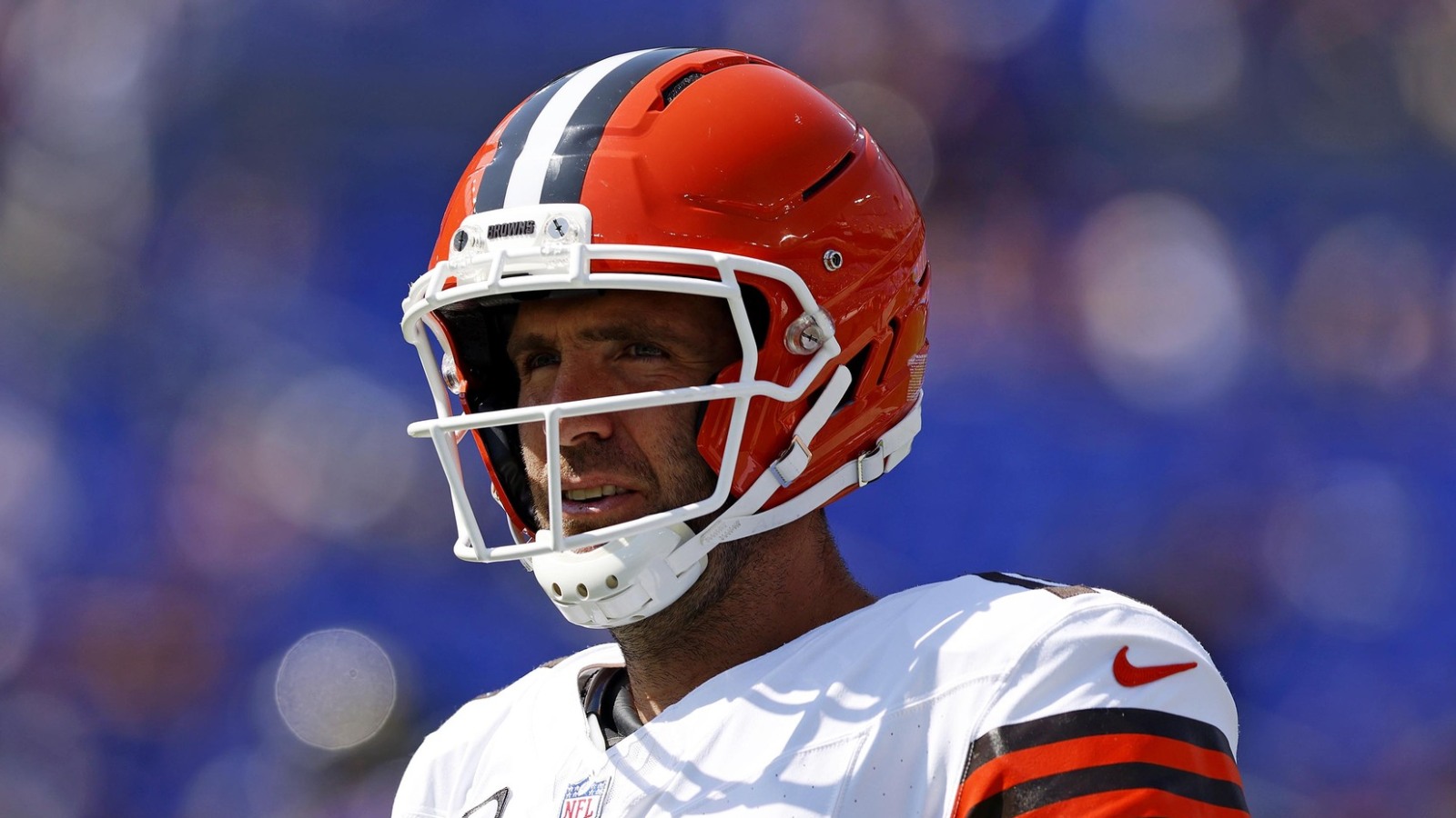 Browns' Joe Flacco displays leadership after losing starting job to rookie QB