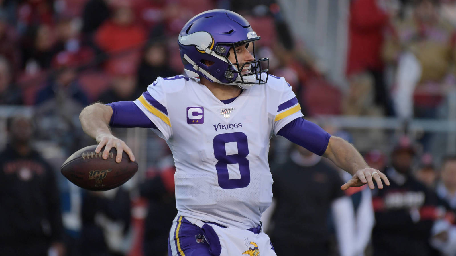 what color is the vikings home jersey