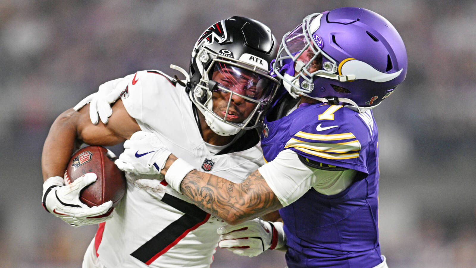 The '100-scrimmage-yard NFL games since 2023' quiz