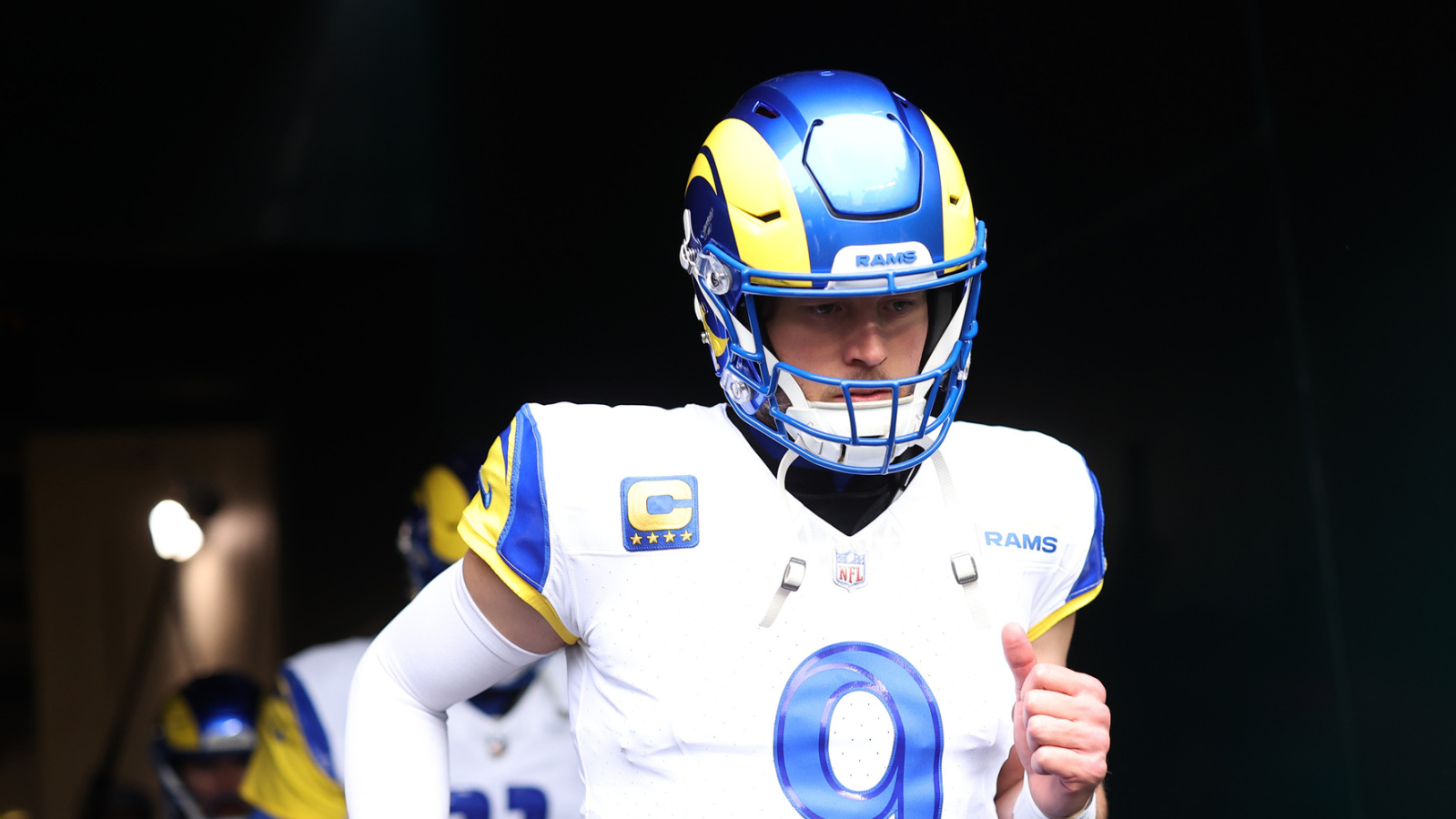 Rams QB Matthew Stafford played through cracked ribs this season