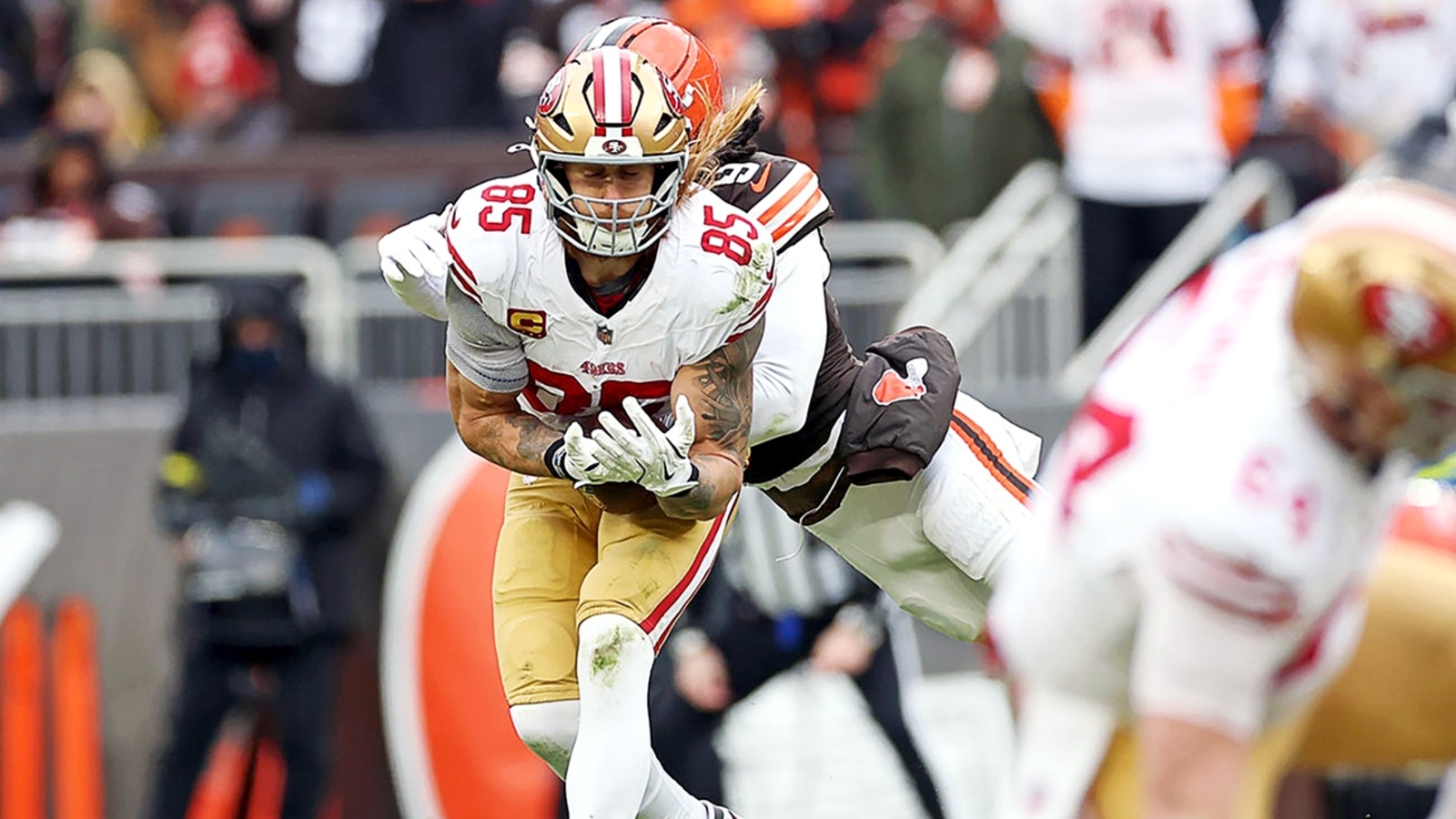 49ers TE George Kittle’s ‘eye-popping’ recovery progress has Rapoport impressed
