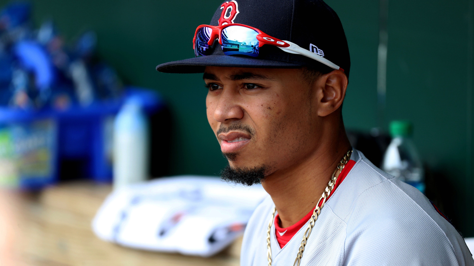 Mookie Betts encourages Boston fans to stand for Adam ...
